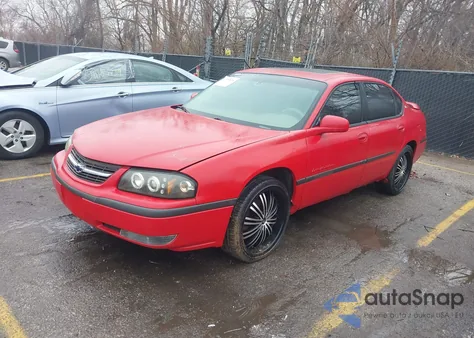 2003 Chevrolet Impala Ls from USA, damaged, VIN 2G1WH55K439254761